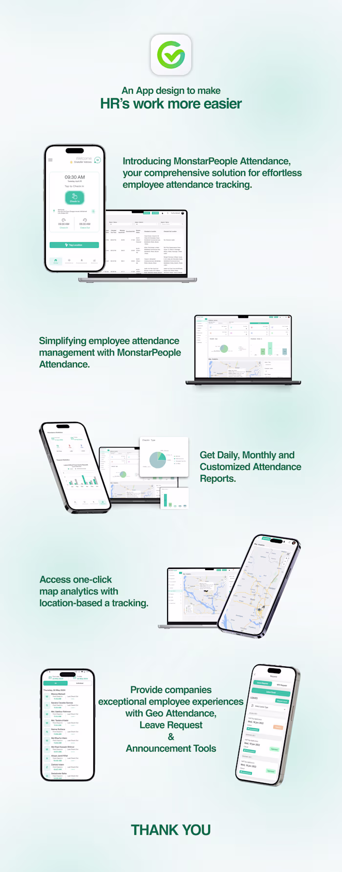 Attendance Tracking App Design