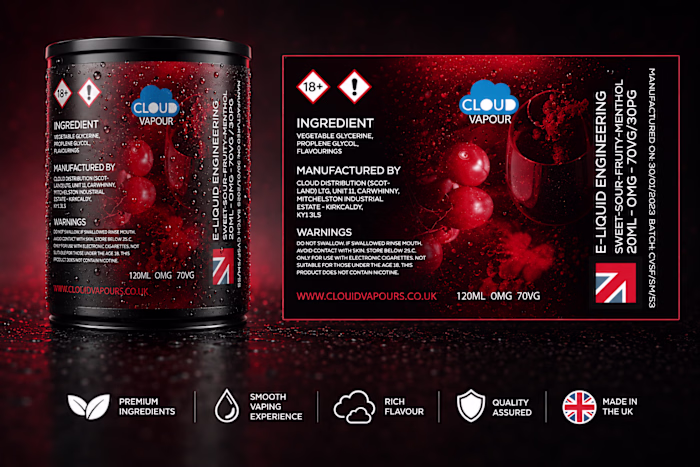 Label and packaging design for