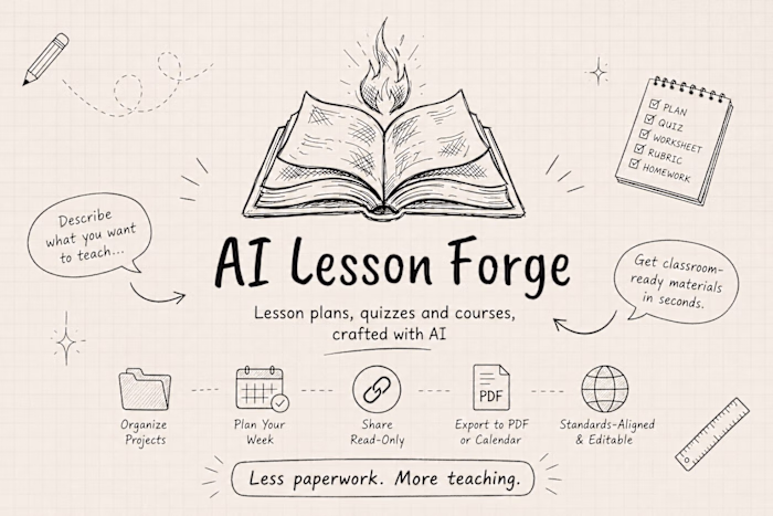 Teachers spend hours planning. I