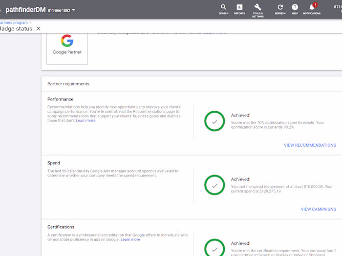 Google Ads Set-up
