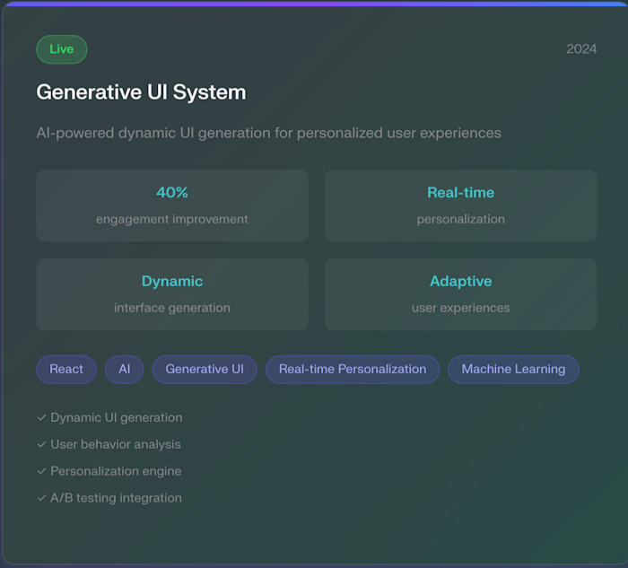 Generative UI