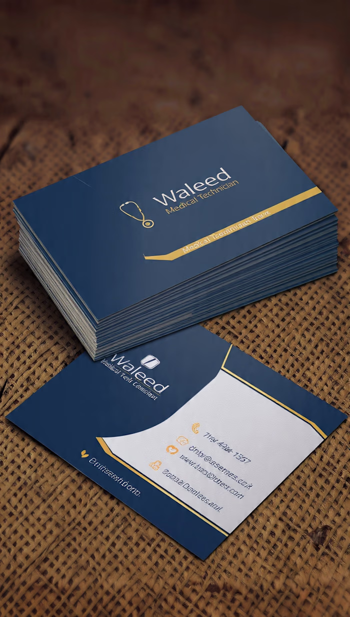 Business Card Design - Medical