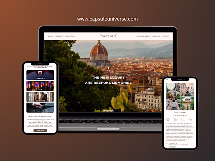 A custom Framer website for