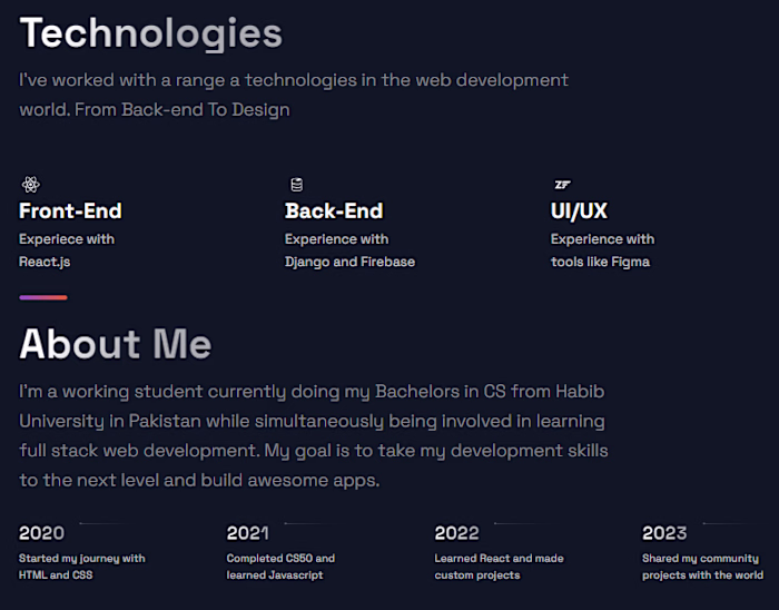 Portfolio Website