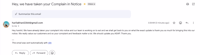 Customer Feedback Automation