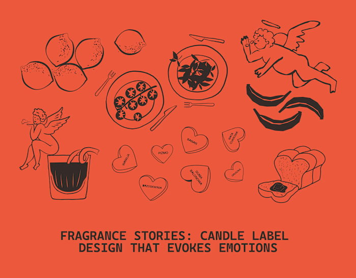 Candle Label Design