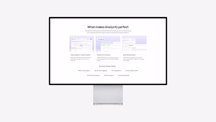 Analyzify Complete Redesign