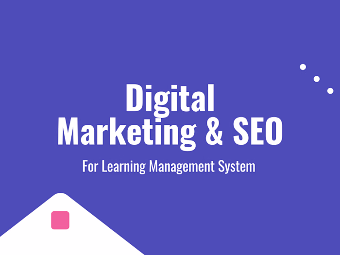 Digital Marketing & Growth for Learning Management System