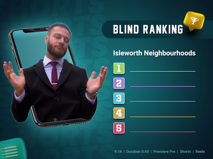 A blind ranking format built