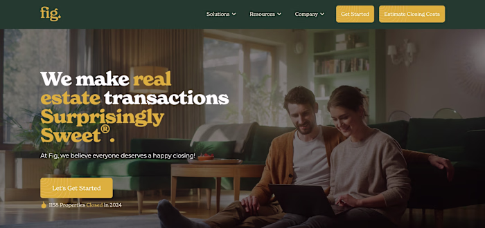 Fig Title & Escrow - Website Copy