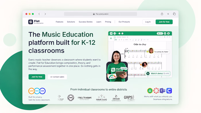 Website repositioning I Music Education Platform 