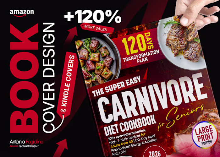 Book Cover Design – Carnivore Cookbook