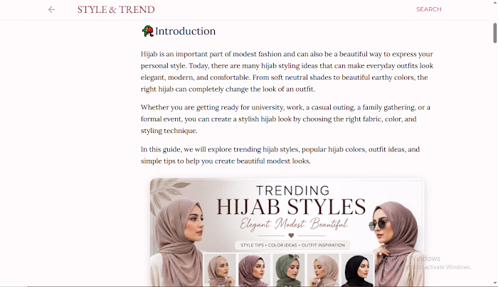 Hijab Post Description😊 
1. Elegant