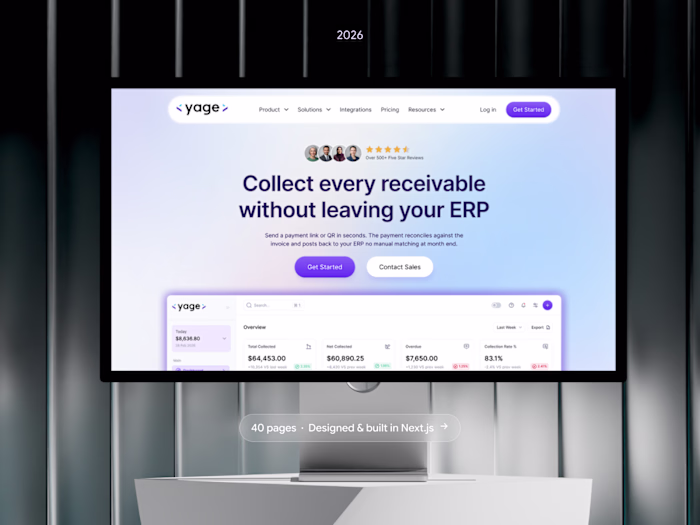 Yage Website Design & Development