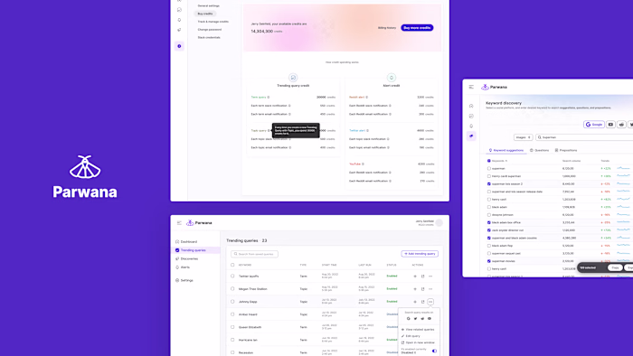 Parwana Web App & Design System