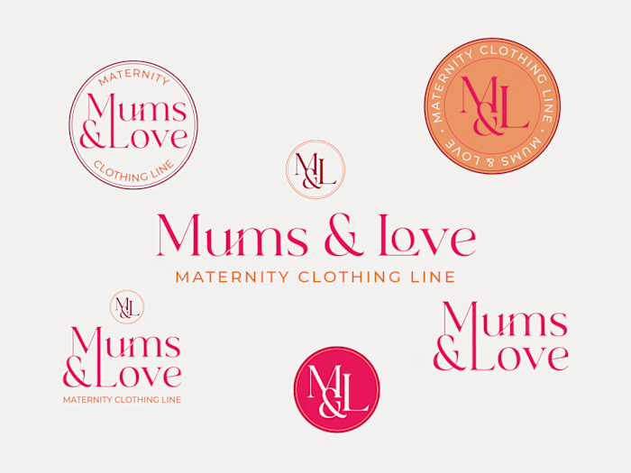 Brand Identity Design for Mums & Love