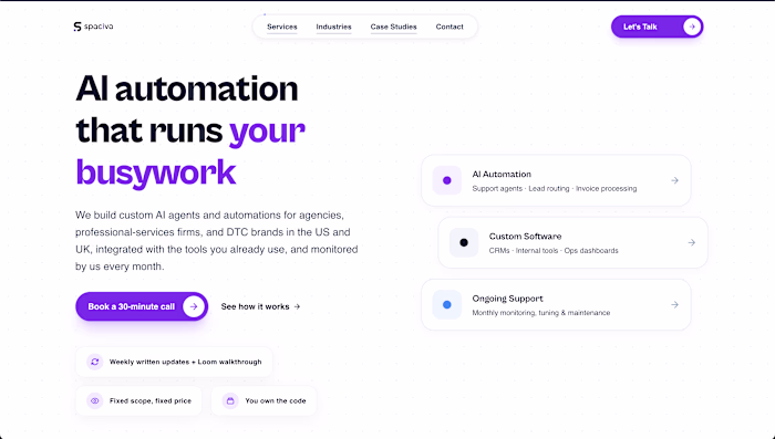 Spaciva — AI Automation &