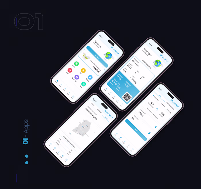Jin Air App Redesign
To redesign
