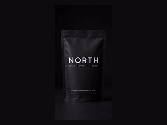 NORTH - London Luxury Matcha Packaging Concept