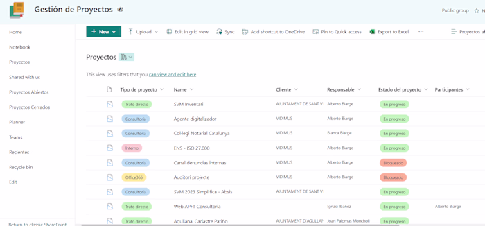 Project Managment Platform using Sharepoint