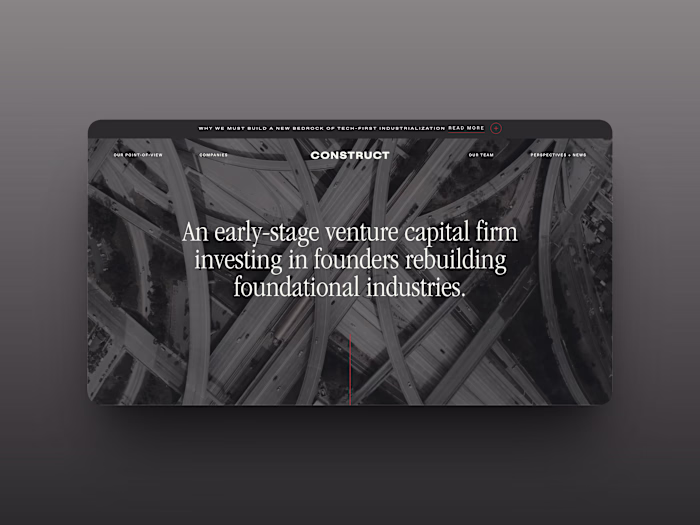 Construct Capital | Investing in Foundational Industries