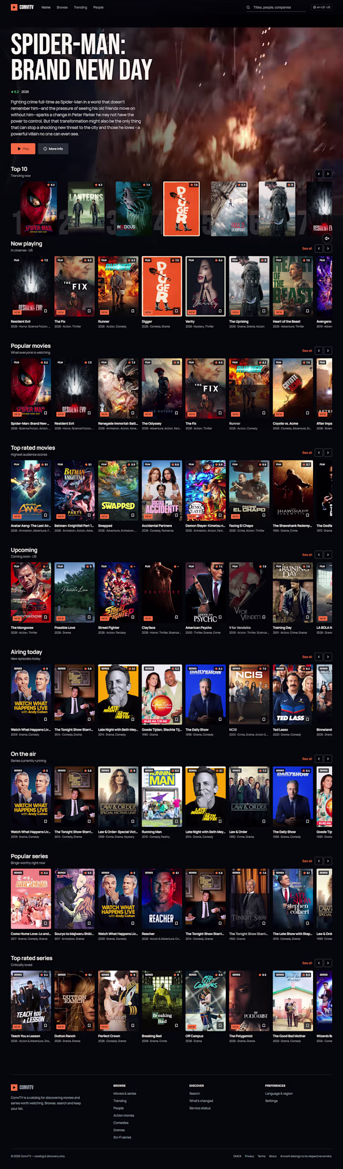 ConviTV: Movie & TV Streaming