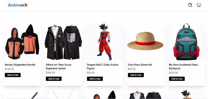 Animerchstore