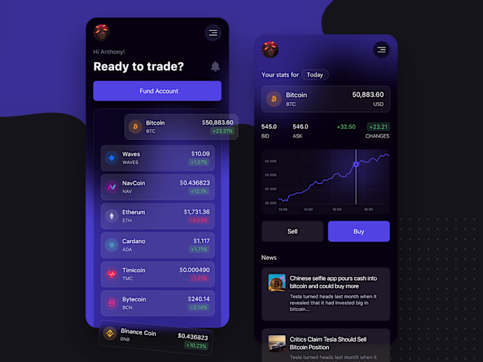 Crypto Wallet Mobile App