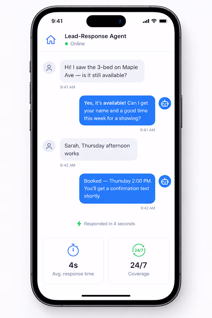 Title: AI Lead-Response & Booking