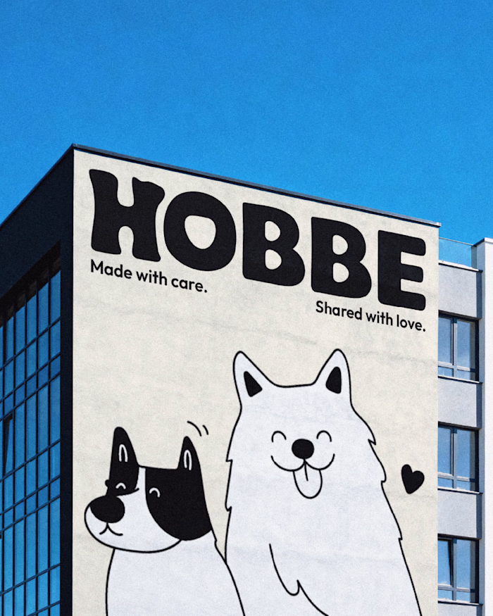 (1/3) Brand Identity for HOBBE,