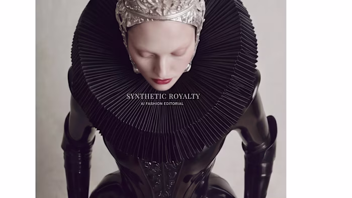 SYNTHETIC ROYALTY AI Fashion Campaign
