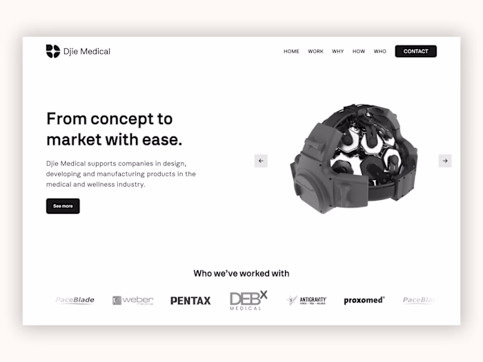 Djie Medical: Web Development