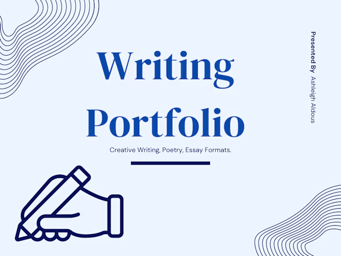 Compelling Writing Portfolio showcasing Versatility