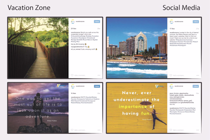 VacZone Social Media Posts