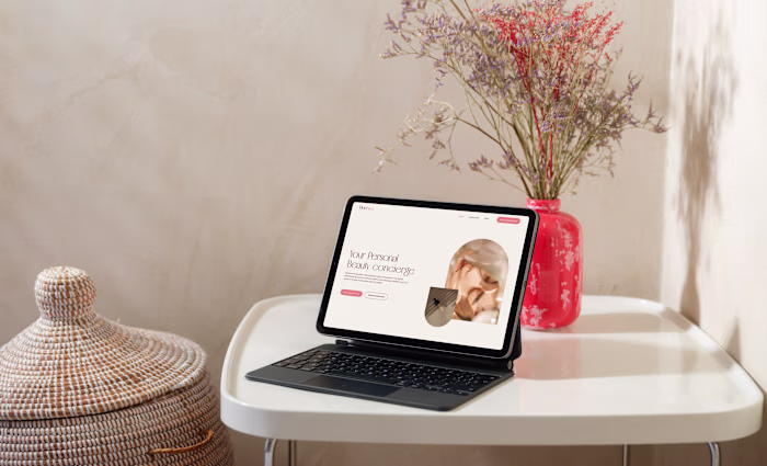 DuoSpa mobile beauty salon - Web Design & Development