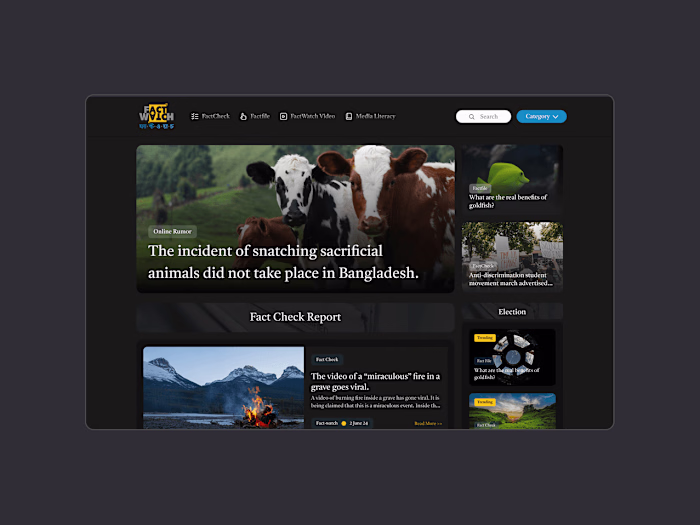 Fact-Checking & Media Literacy Platform