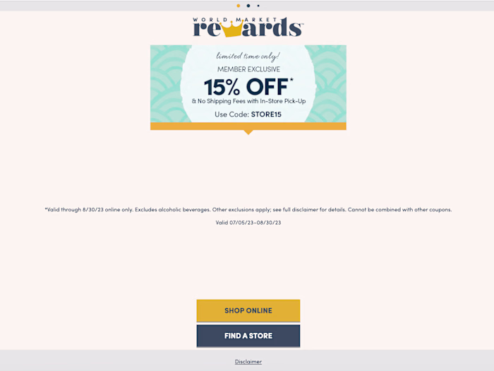 Python Lead for World Market Cost Plus Loyalty Program