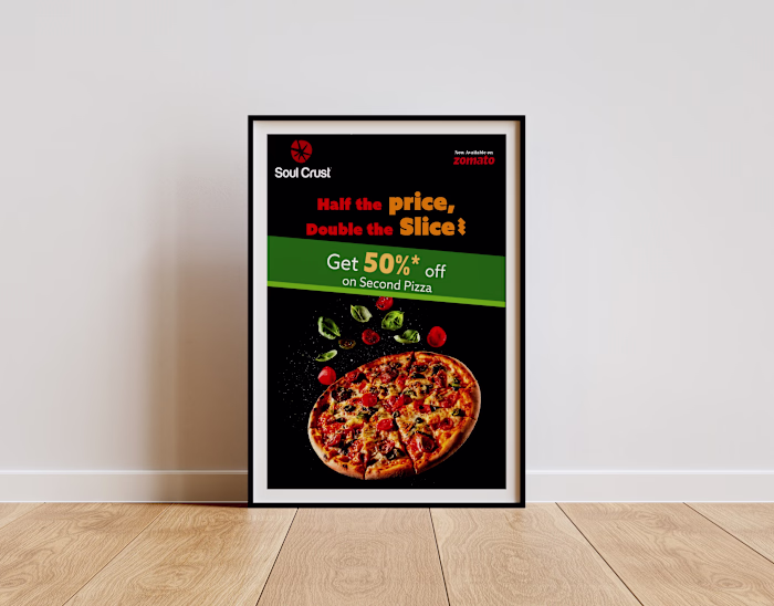 Soul Crust Pizza: Irresistible Offers Design