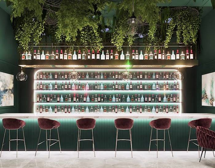 Luxury Bar Interior Design | Commercial Interior