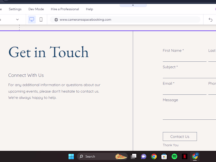 Contact support
