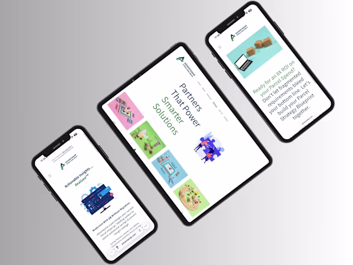 Brand & Website System for Advantaship