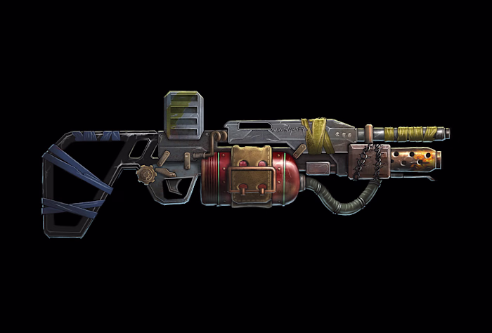 Weapon Design for Post apocalyptic Wasteland themed IP
