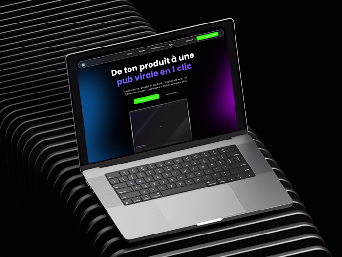  AdForge — E-commerce SaaS UX