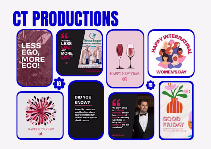 Some campaigns I worked on