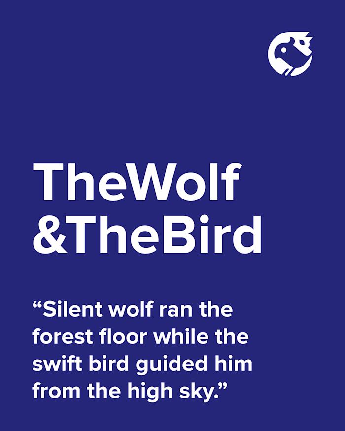 Wolf Bird Exclusive Logo Design for Sale by Anhdodes Publish...