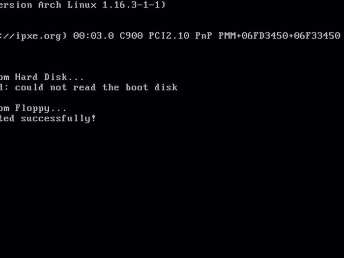 Barebones x86 Operating System