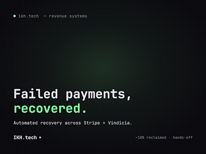 Subscription Recovery Integration with Vindicia