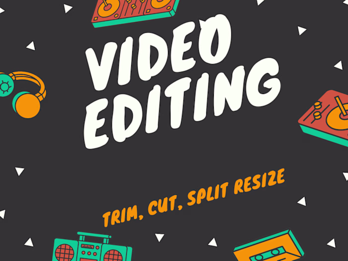 Professional video editing 
