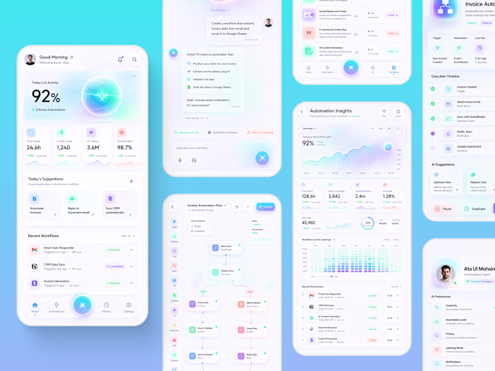Automiq is an AI-powered workflow