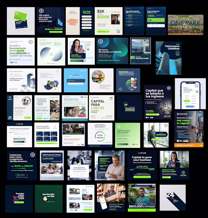 Marketing & Brand Design Assets — One Park Financial